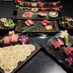 名古屋焼肉きらく - 焼肉三昧