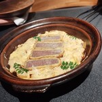 名古屋焼肉きらく - 牛かつ