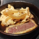 名古屋焼肉きらく - 牛かつ