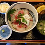 Akasegawa Genki Shokudou Amori - 海鮮丼