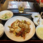 中国料理 金満園 - 料理写真:回鍋肉ランチ930円