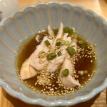 Shokudou Samushin - 選べる小鉢のよだれ鶏