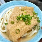 讃岐うどん がもう - 冷たい大と揚げ　400円税込
