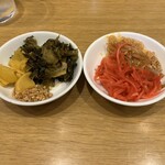 福福ラーメン - セルフ惣菜