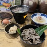 亀戸・養生料理　高の - 護摩蕎麦1800円＋サービス大根煮0円