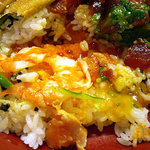 鮨ながた - 「づけ穴ちらし」酢飯の間の具