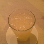 コメドール・エル・カミーノ - レモンシャーベット　カヴァをかけて。