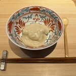 Koujitsu - 丸茄子　胡麻豆腐あんかけ