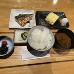 Ningyouchou Densui - 焼き塩鯖定食1,200円