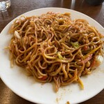 広野屋 - やっと「1人前」(笑)★焼そば（大・800円税込）★