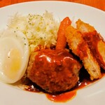 洋食&ビール 自由亭 新梅田 - メインディッシュアップ