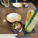 はかた野菜巻き串 こだわり酎ハイ きばくもん - 