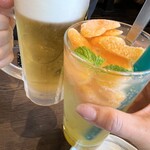 はかた野菜巻き串 こだわり酎ハイ きばくもん - 