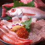 Sashimiya - 海鮮牛丼