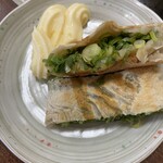 栄 - マヨネーズを頂き 付けて食べました（マヨネーズ無料）