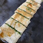 栄 - ねぎY(´▽ `)Y焼き!! かなりのボリュームだけど しょーゆベースで 美味しい!!♡♡