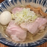 塩々 - 味玉山塩らーめん(大)