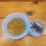Ramen Chonmage - スープと昆布の佃煮