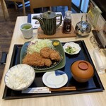 Tonkatsu Wakou - ひれロース盛り合わせご飯