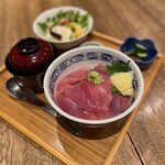 Fatty albacore tuna bowl