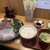 田中鮮魚店 - 料理写真:ご飯味噌汁セットに、藁焼き鰹と、鰹の刺身、白甘ダイ