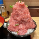 魚菜はざま - もはや笑ってしまうネギトロ