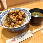 之村 - かき揚げ丼