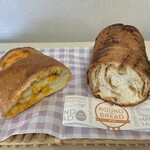 石窯パン工房コムギノホシ - 3種のチーズフランス　メープルラウンド