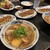 にぼし家 - 料理写真:煮卵ラーメン、餃子
