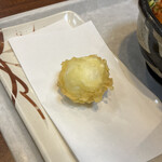 ぶっかけ亭本舗　ふるいち 中島店 - 揚げたて卵。