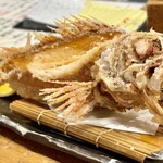 酒場 やまと - かさごの唐揚げ