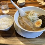 麺屋 雪風 - 炭水化物のビューティーペア(古すぎる、汗)