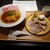 中華そば ぺる鶏 - 料理写真:地鶏そばNOIR 特製プレート付き2000円