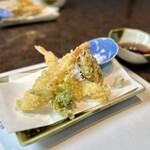 しほう田 - 女将お手製のサクサク天ぷら