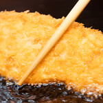 とんかつ一番2deux - 揚げカット2