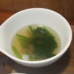 キッチン ブルー グローブ - 残りのスープ