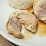 キッチン ブルー グローブ - カットするも解れてしまう