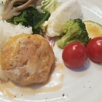 キッチン ブルー グローブ - ガランティーヌのお尻、１本で２人分かな？