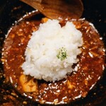 TEPPAN SHIN - 令和6年5月 ランチタイム(11:30〜14:00)
濃厚麻婆ラーメン(ミニご飯付) 税込990円