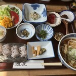 Udon Sansai Shioya - 塩屋定食1310円