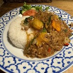 Bantai - スペシャルランチのパッマクア　豚肉と茄子のピリ辛炒め