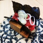 Kaisashimi Semmon Tenshirahara - 本物トロねぎ手巻き寿司