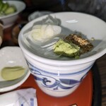 山宝 - 満足度が凄い蕎麦セット1500円（わらじカツ2枚に変更）