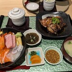 Tsukamoto Sengyoten - ◆極上海鮮丼・あら炊き膳 3300円
