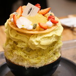 メゾン シーラカンス - ピスタチオかき氷