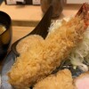 京都祇園とんかつ わだ福 - 三尾まとめ揚げの海老フライ