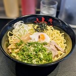 Aburasoba Toukyou Aburagumi Souhonten - 油そば大盛り スペシャルトッピングA