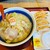 8番らーめん - 料理写真:海老餃子と小さな塩ラーメン