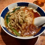 支那麺 はしご - 搾菜麺