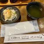 王ろじ - 漬物、お茶